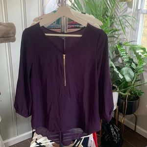 Purple blouse
